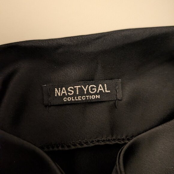 Nasty Gal Cowl Neck Satin Midi Dress - Picture 8 of 9